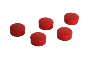 Sada magnetů 10ks červené