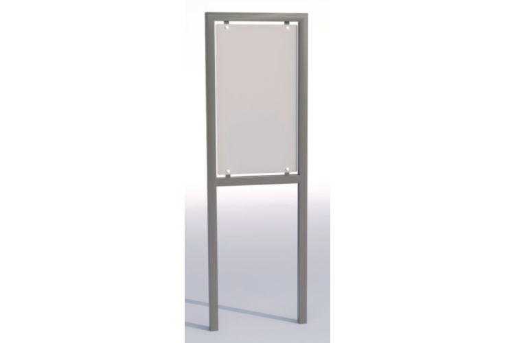 Informační tabule Sofia 1500x1000 mm, nerez