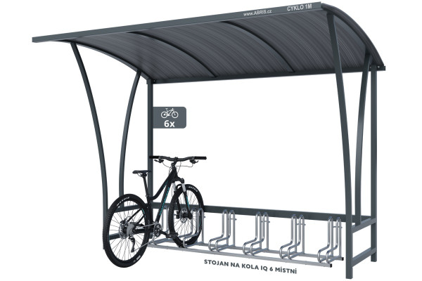 Přístřešek pro 6 kol CYKLO 1M