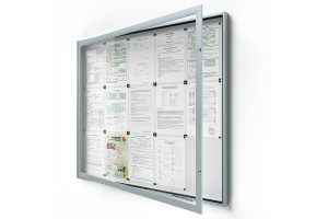 Uzamykatelná informační vitrína 15xA4 SIDE