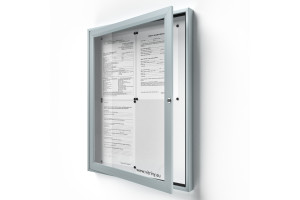 Uzamykatelná informační vitrína 4xA4 SIDE