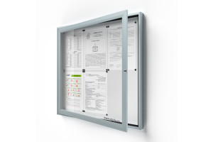 Uzamykatelná informační vitrína 6xA4 SIDE 