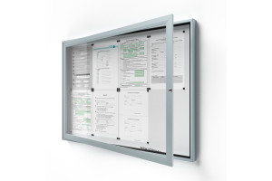 Uzamykatelná informační vitrína 8xA4 SIDE