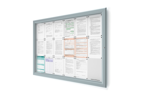 Venkovní informační vitrína V-SIDE60-18