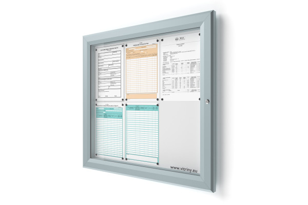 Venkovní informační vitrína V-SIDE60-6