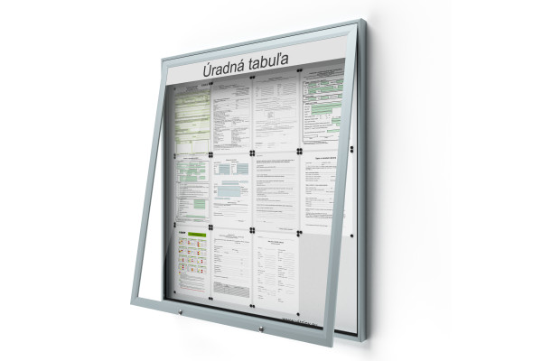 Uzamykatelná informační vitrína V-UP50N-12