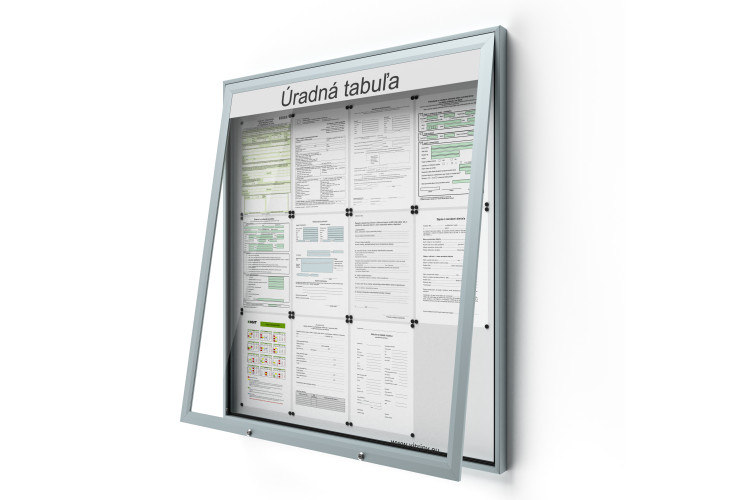 Uzamykatelná informační vitrína V-UP50N-9