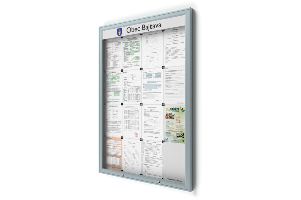Uzamykatelná informační vitrína V-UP50N-16