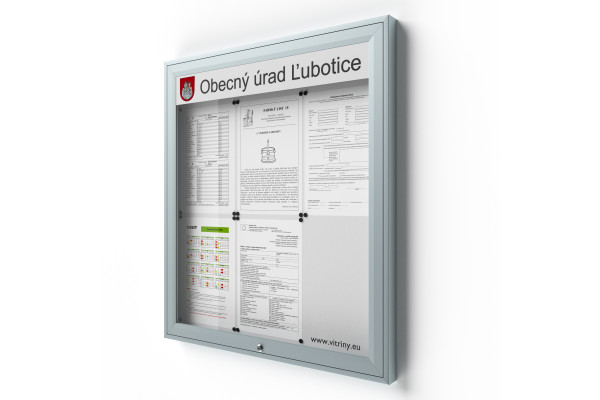 Uzamykatelná informační vitrína V-UP50N-6