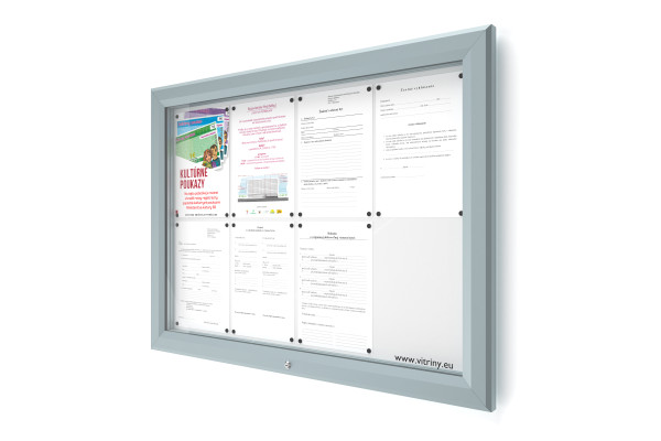 Venkovní informační vitrína V-UP60-8