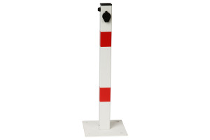 Parkovací zábrana, sklopný sloupek, zámek