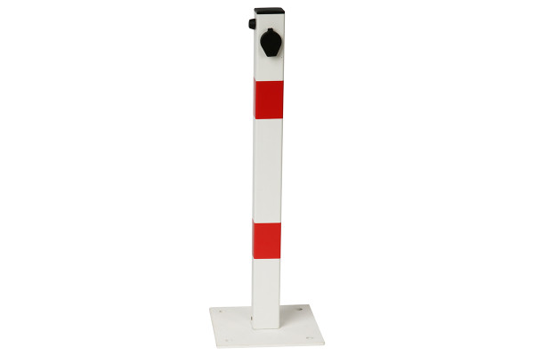 Parkovací zábrana, sklopný sloupek, zámek