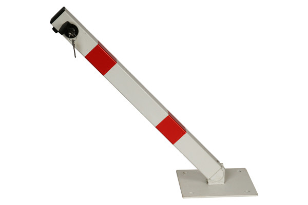 Parkovací zábrana, sklopný sloupek, zámek