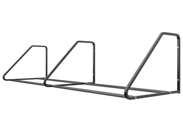 Držák na pneumatiky 8 místný, 105 cm, černý Držák na pneumatiky 8 místný, 105 cm, černý