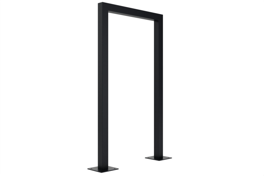 Cyklostojan U hranatý 60x110cm, Barevný