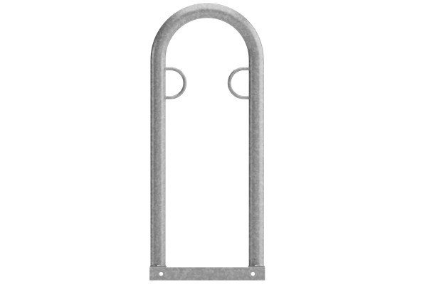 Cyklostojan U na základovém rámu, pozinkovaný Cyklostojan U na základovém rámu, pozinkovaný