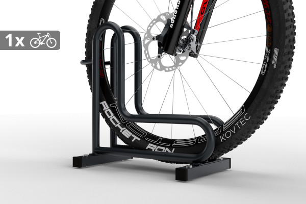 stojan na kolo IQ 1 místný, barevný stojan na kolo IQ 1 místný, barevný