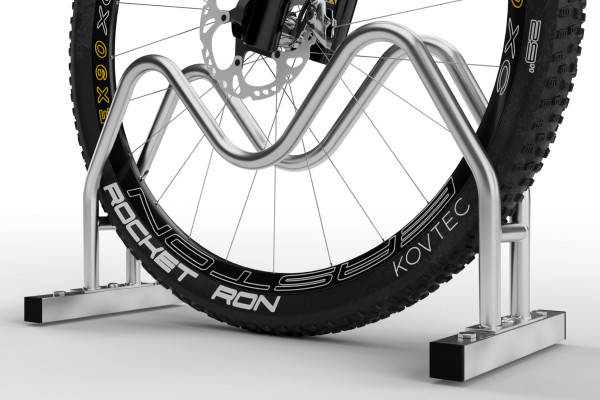 Oboustranný stojan na kolo MEGA 1 místný, pozinkovaný