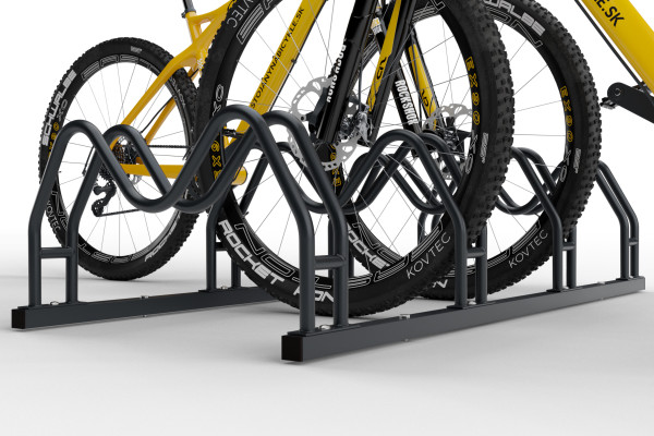 Oboustranný stojan na 4 kola MEGA, barevný