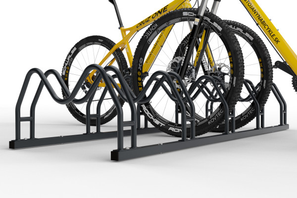 Oboustranný stojan na 5 kol MEGA, barevný