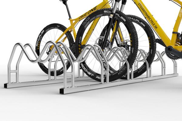 Oboustranný stojan na 6 kol MEGA, pozinkovaný