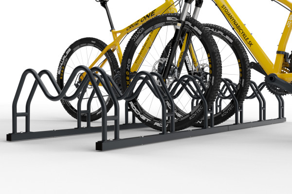 Oboustranný stojan na 6 kol MEGA, barevný