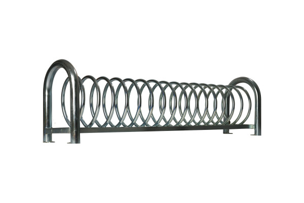 Stojan na 6 kol SPIRAL s nohama, 150 cm pozinkovaný